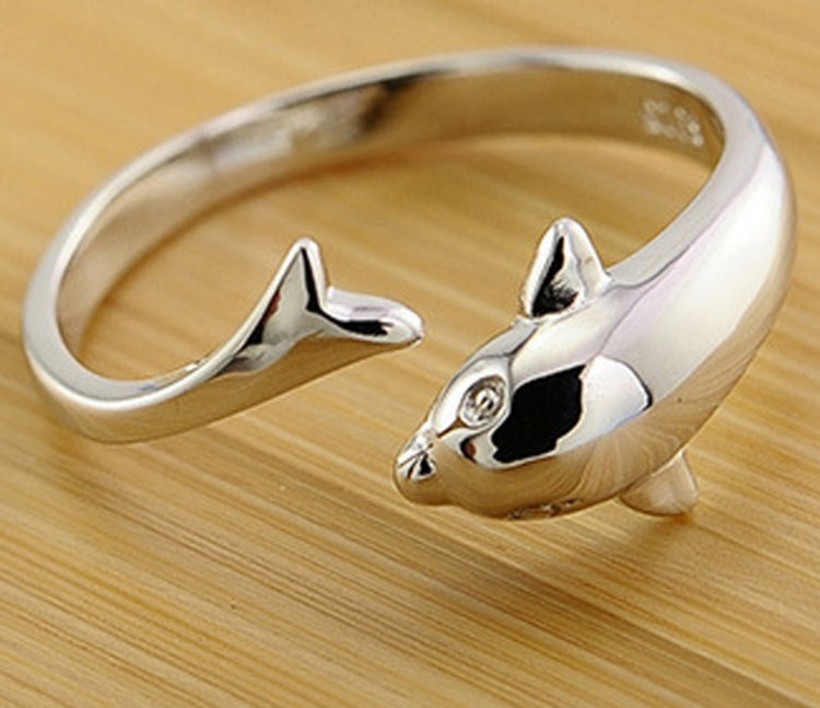 Cute Dolphin Ring