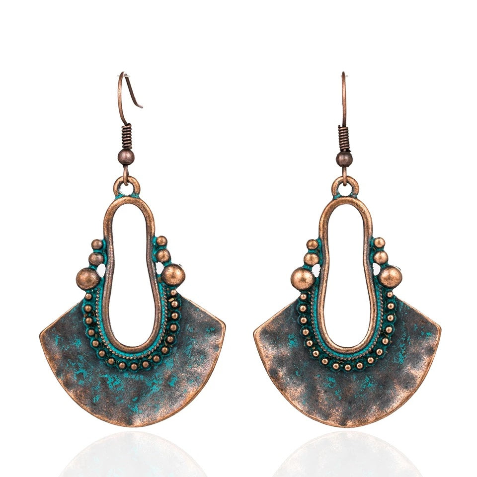 Vintage Boho Ethnic Drop Earrings