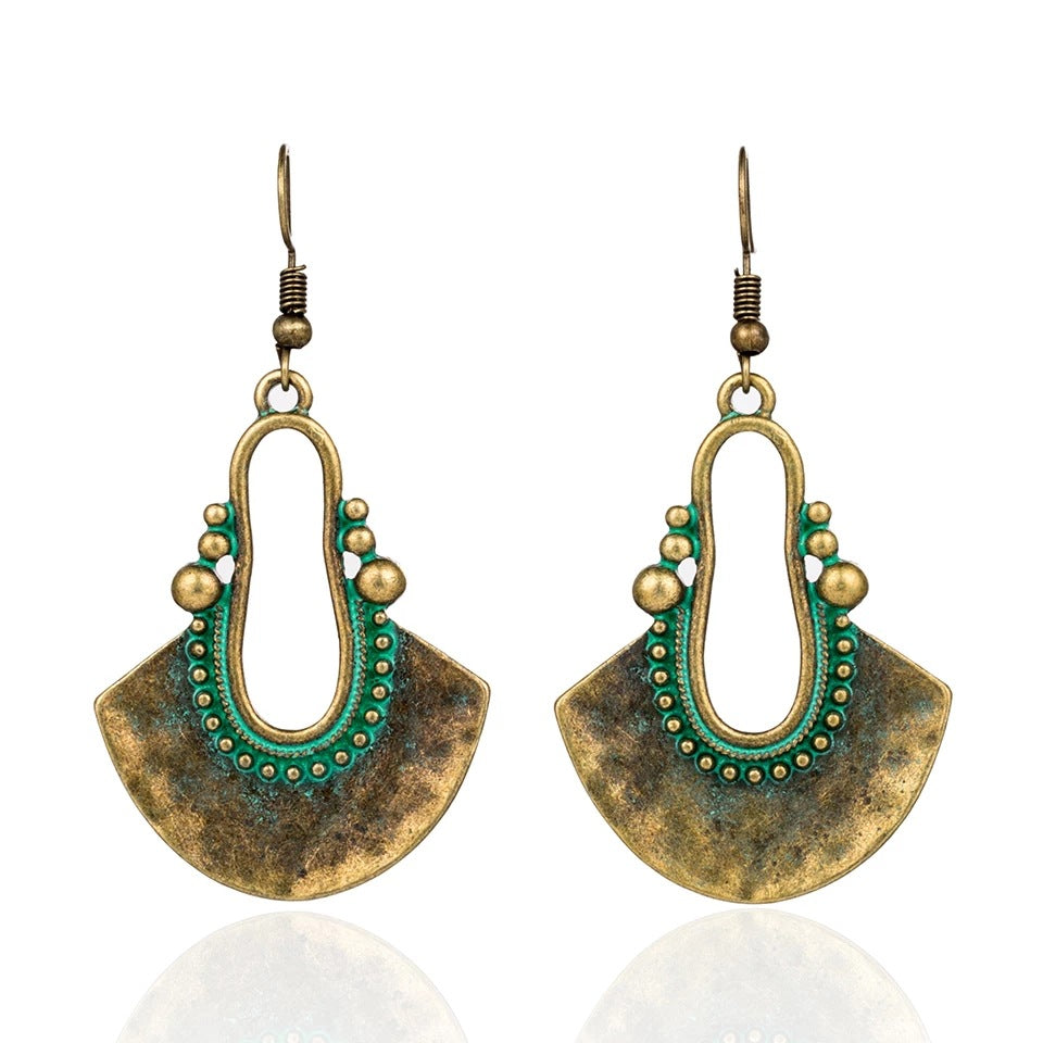Vintage Boho Ethnic Drop Earrings